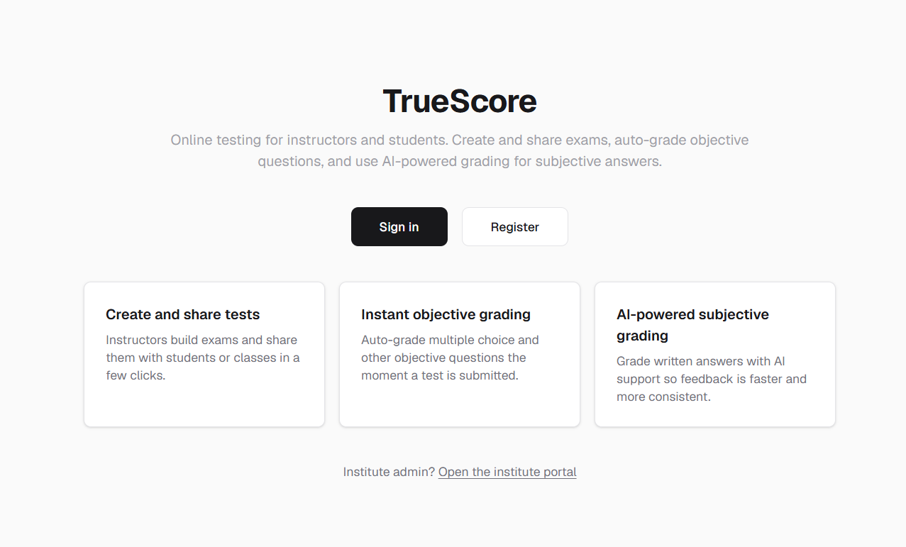 TrueScore